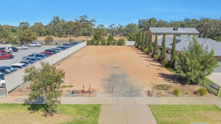 work site aerial photography