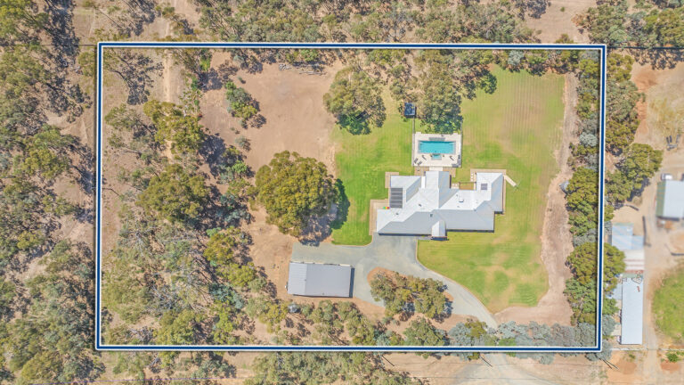 aerial drone photography for real estate listing