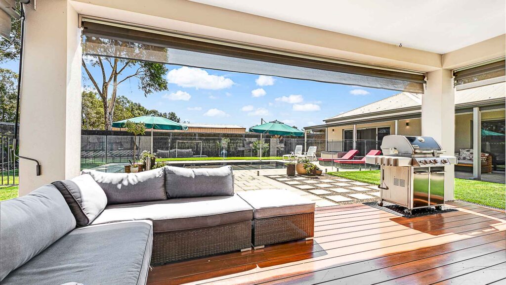 backyard real estate photograph